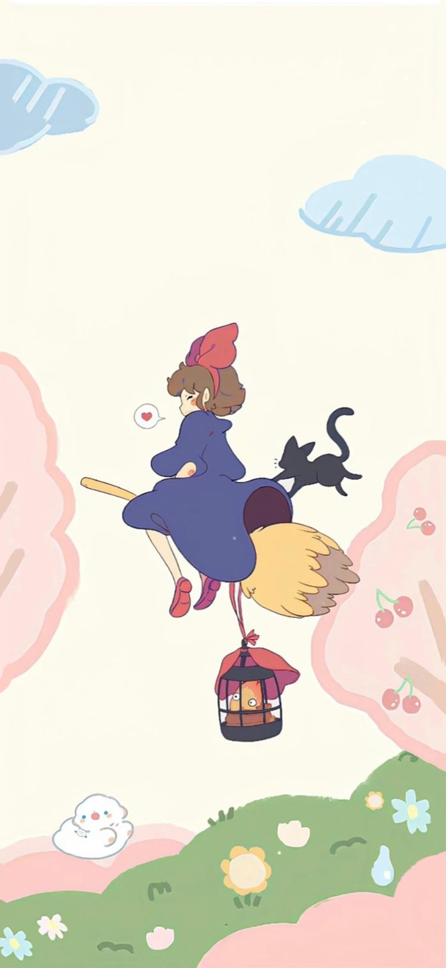 可爱治愈小魔女