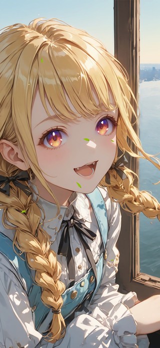 唯美金发少女