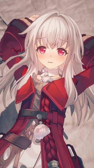 瞌睡的动漫少女