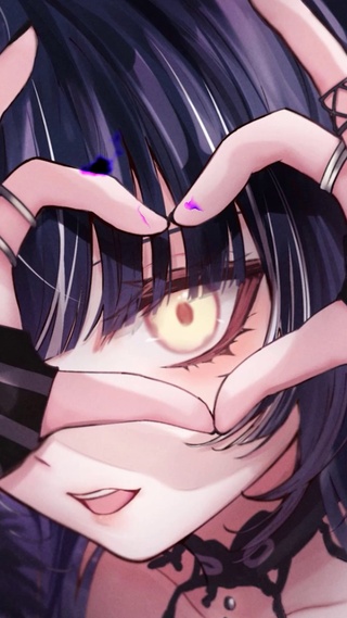 爱心女孩