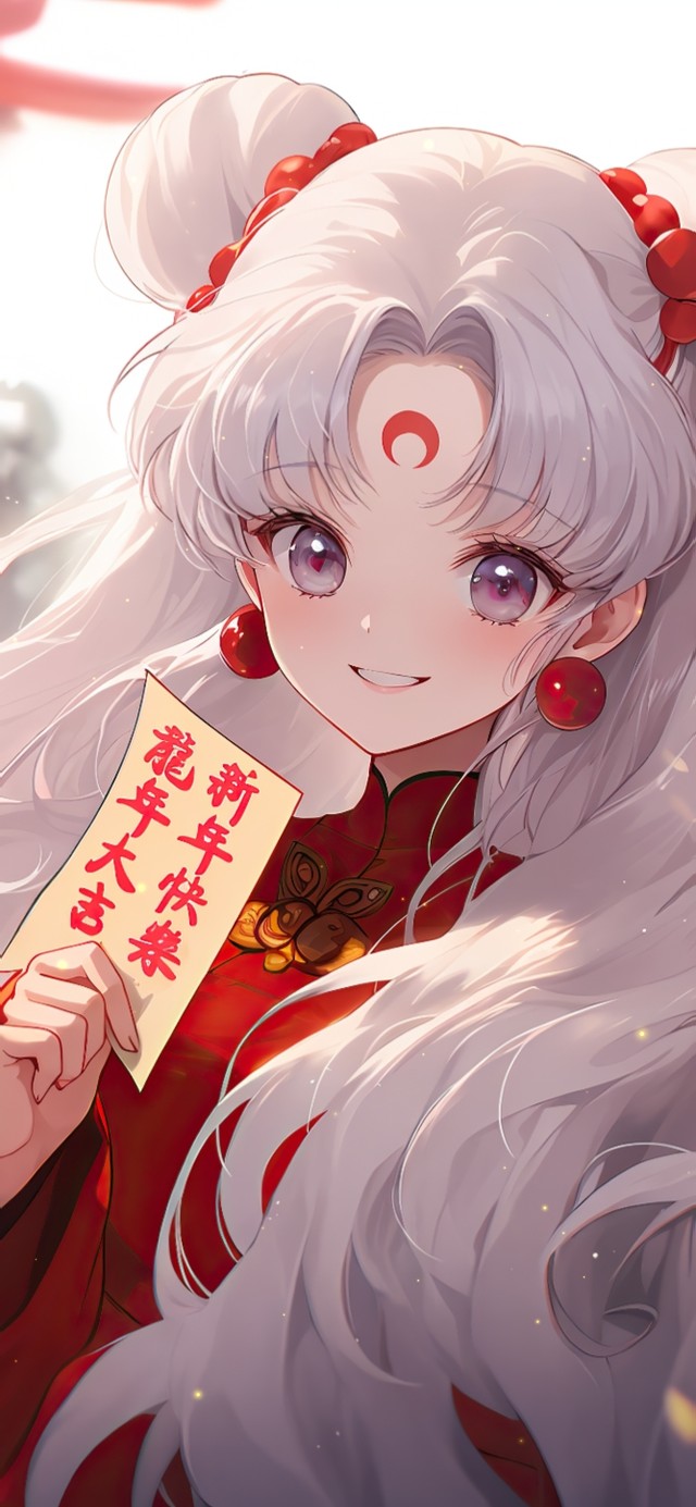 女生新年壁纸图片