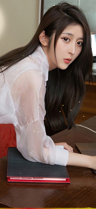 4K性感制服美女秘书
