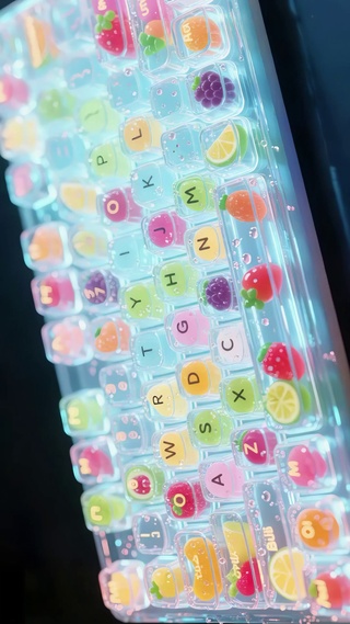 炫彩缤纷水果键盘