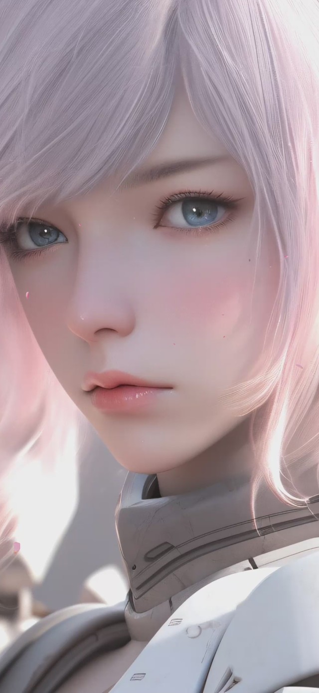 唯美の樱花机甲少女