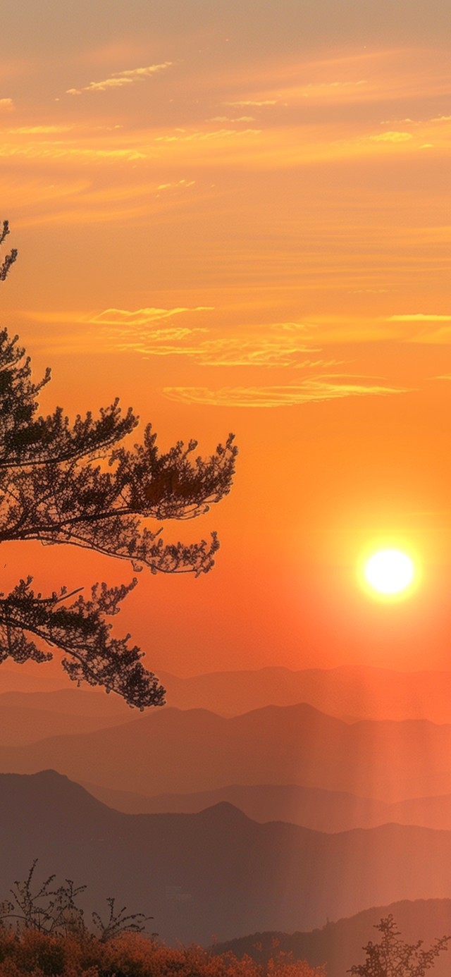 梦幻夕阳