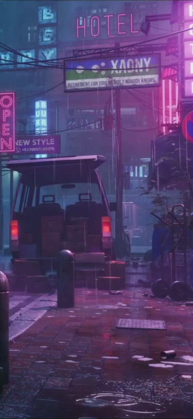 朋克雨夜