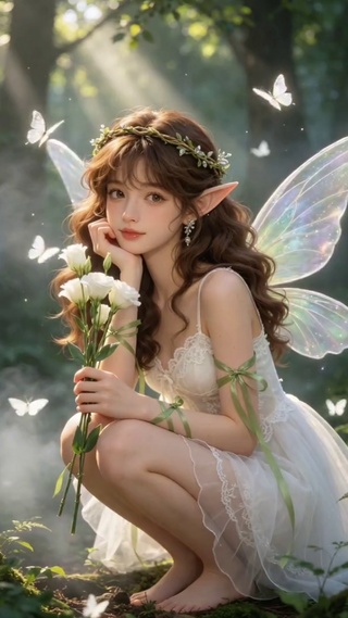 森系精灵少女