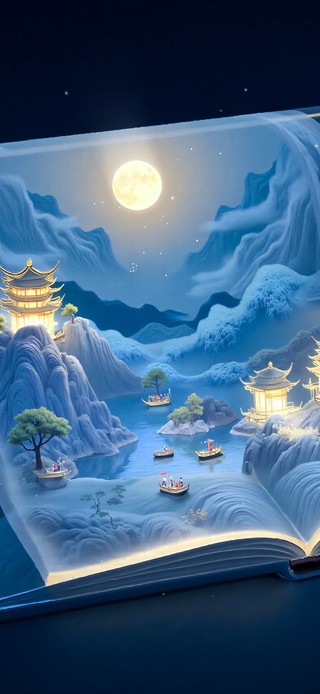 山河画卷