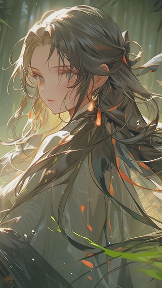 竹林少女