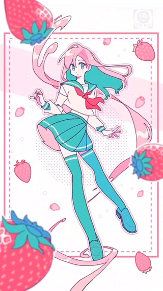 “草莓少女”