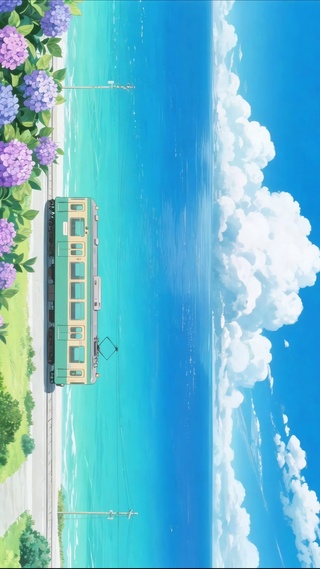 海边电车