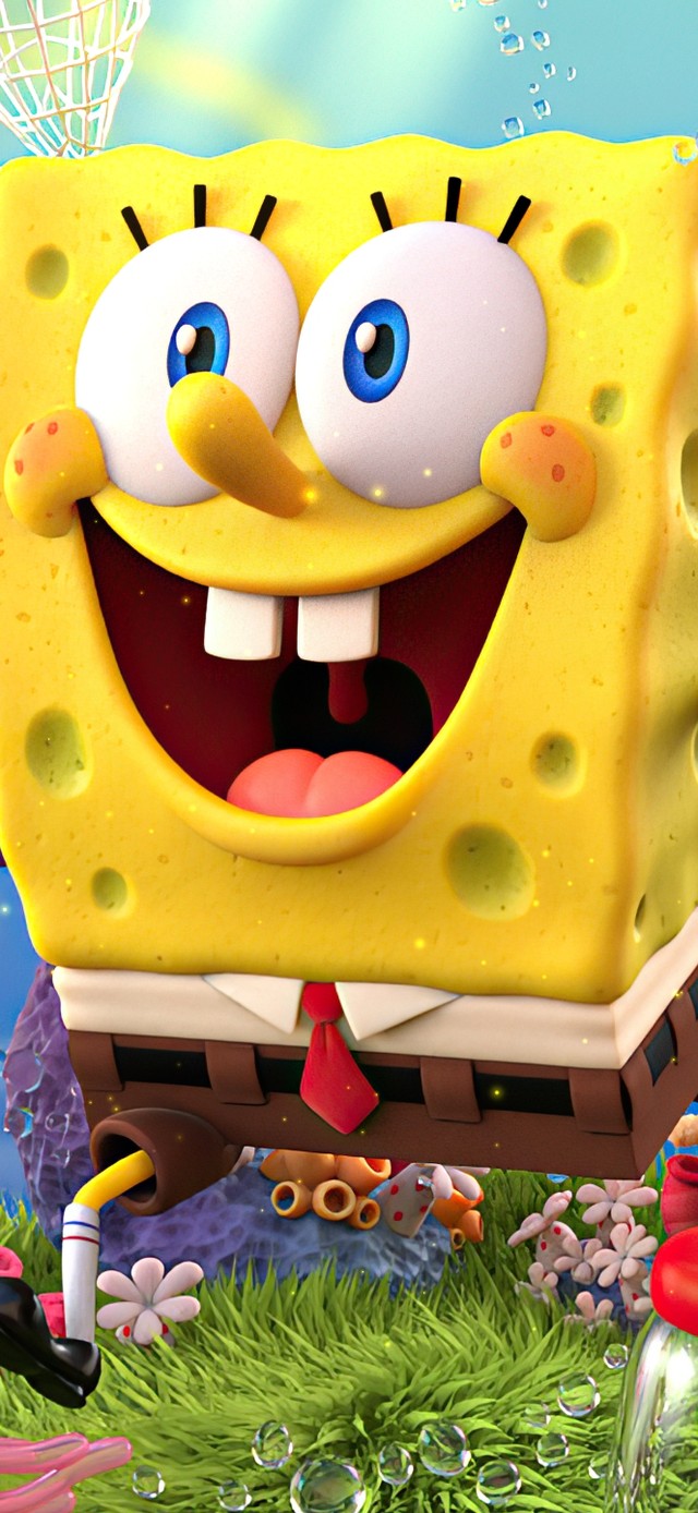 海绵宝宝抓水母