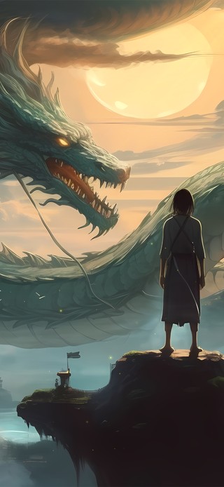4K孤单龙神少年