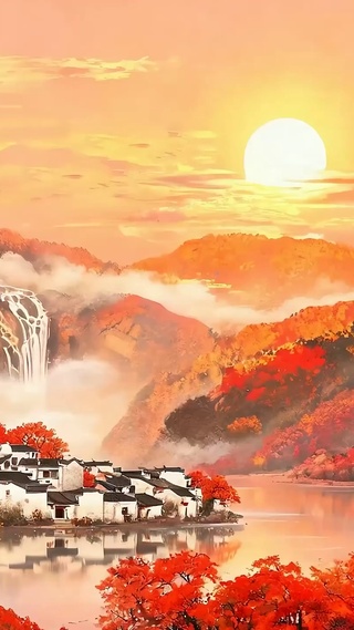古风山水