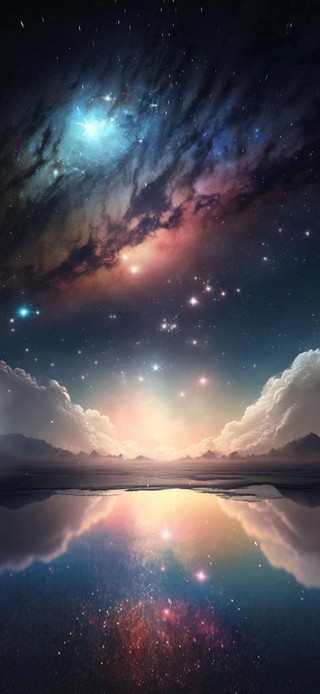 漫天宇宙星光