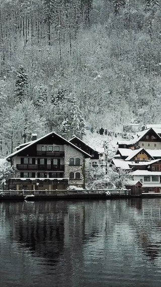 雪景小屋