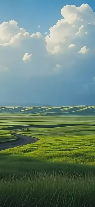 草原云海
