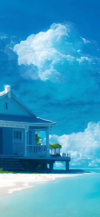 4k海边小房子