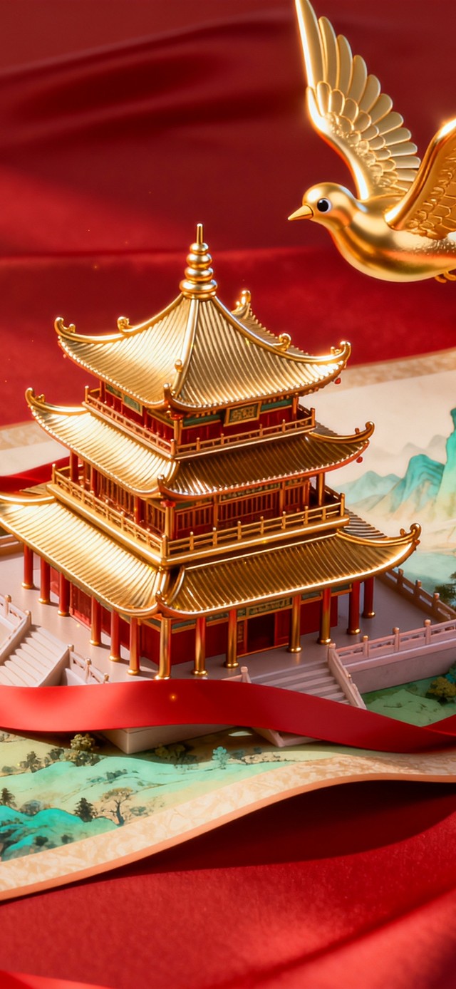 盛世篇章锦绣山河画卷