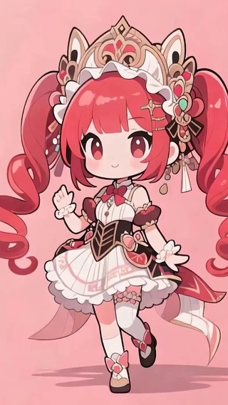 可爱美少女
