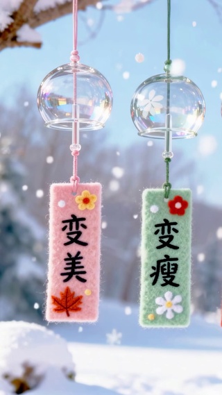 冬日祈愿风铃