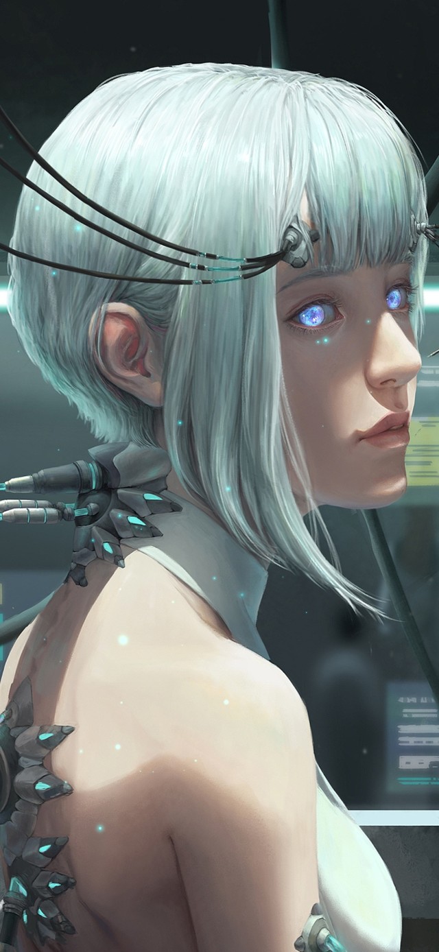 赛博朋克科技女孩