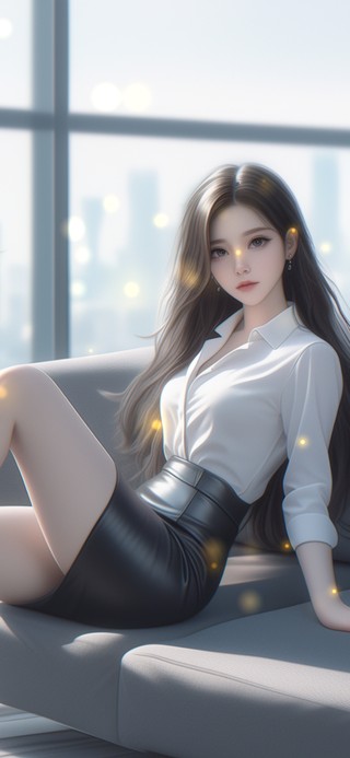 她的笑容温暖如阳光