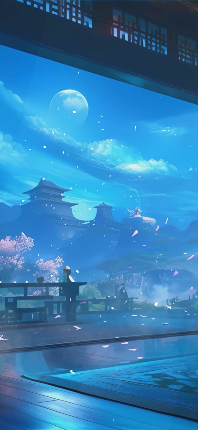 古风夜景