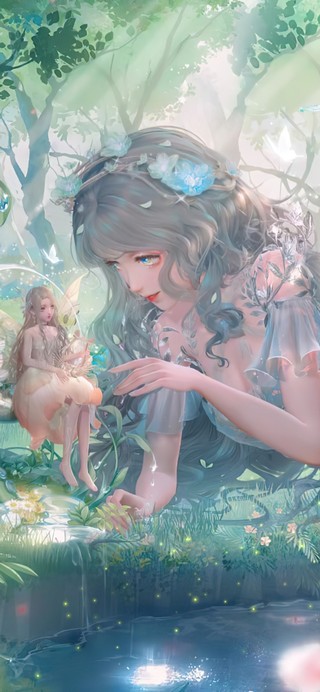 梦幻森林女孩