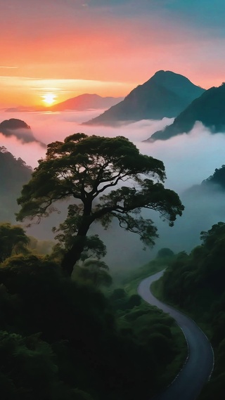 山影归途
