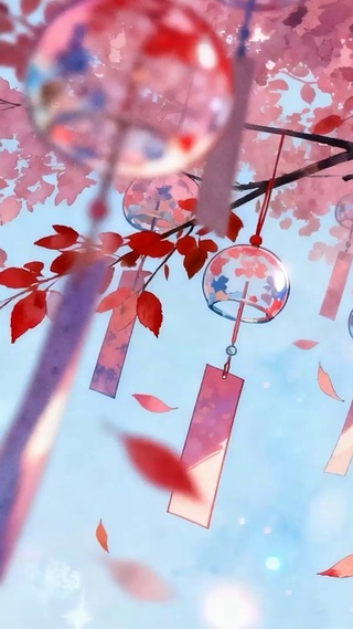 樱花树木