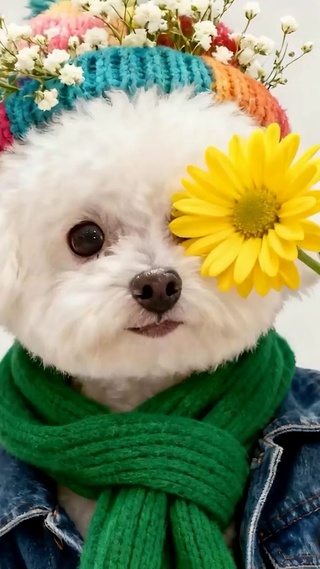 可爱萌宠狗