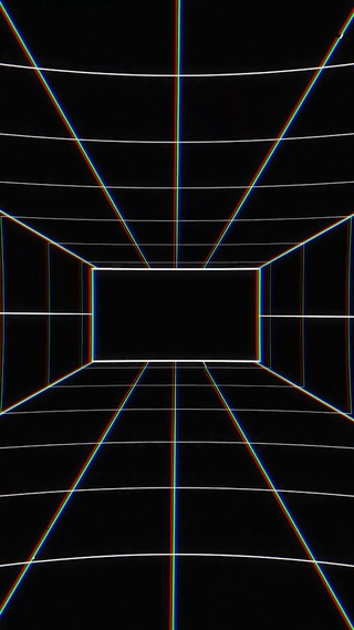 线条隧道