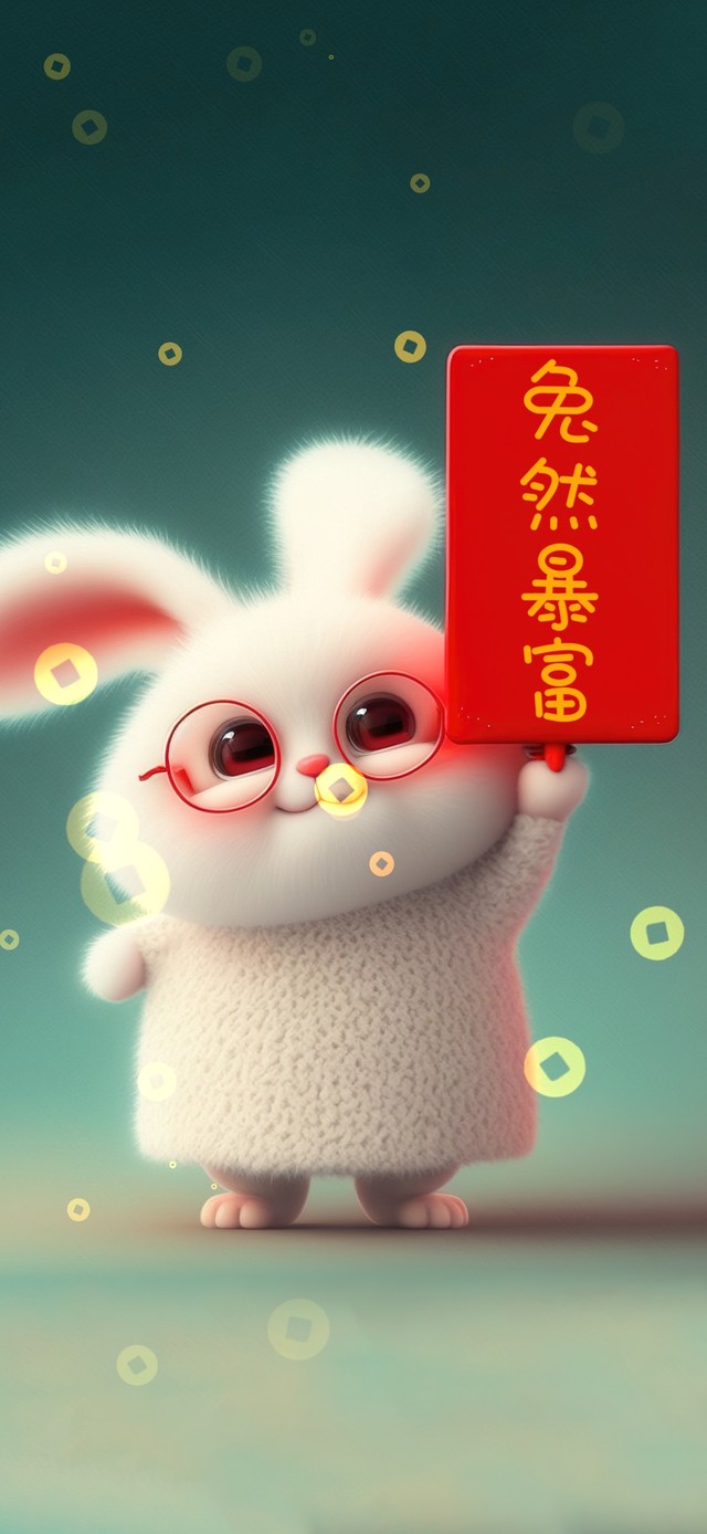 兔然暴富2023新年兔年