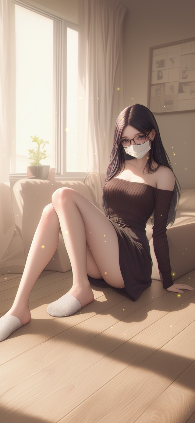 微云掩面，她立处即成画轴中央