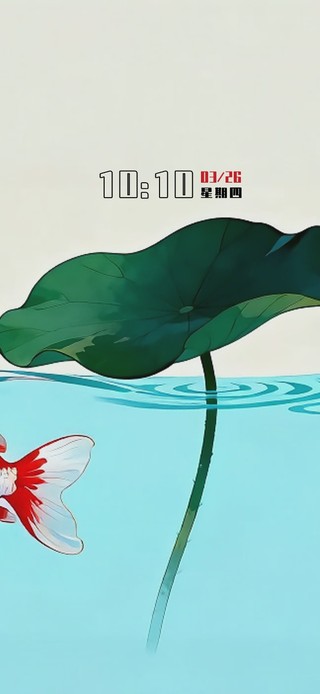 清新鱼儿水中游