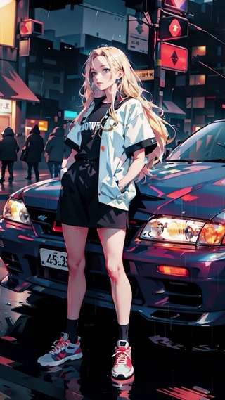 汽车女孩