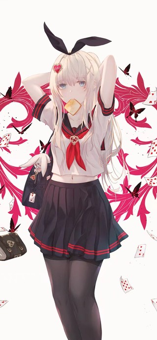 JK可爱性感美少女