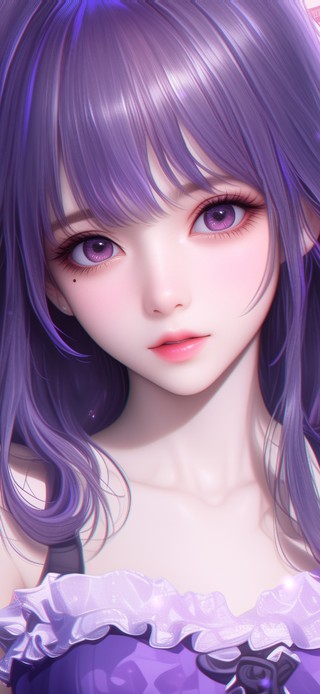 俏皮少女海报