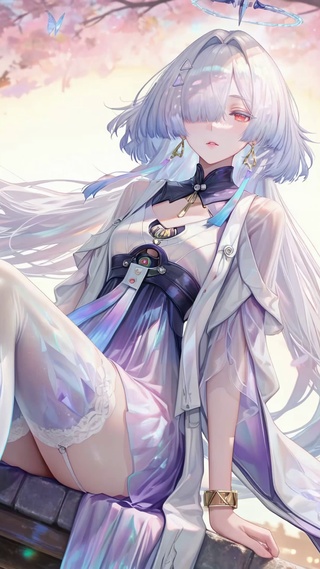樱花月下莫宁