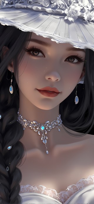 唯美的少女