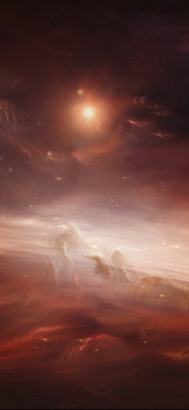 唯美治愈星空云海