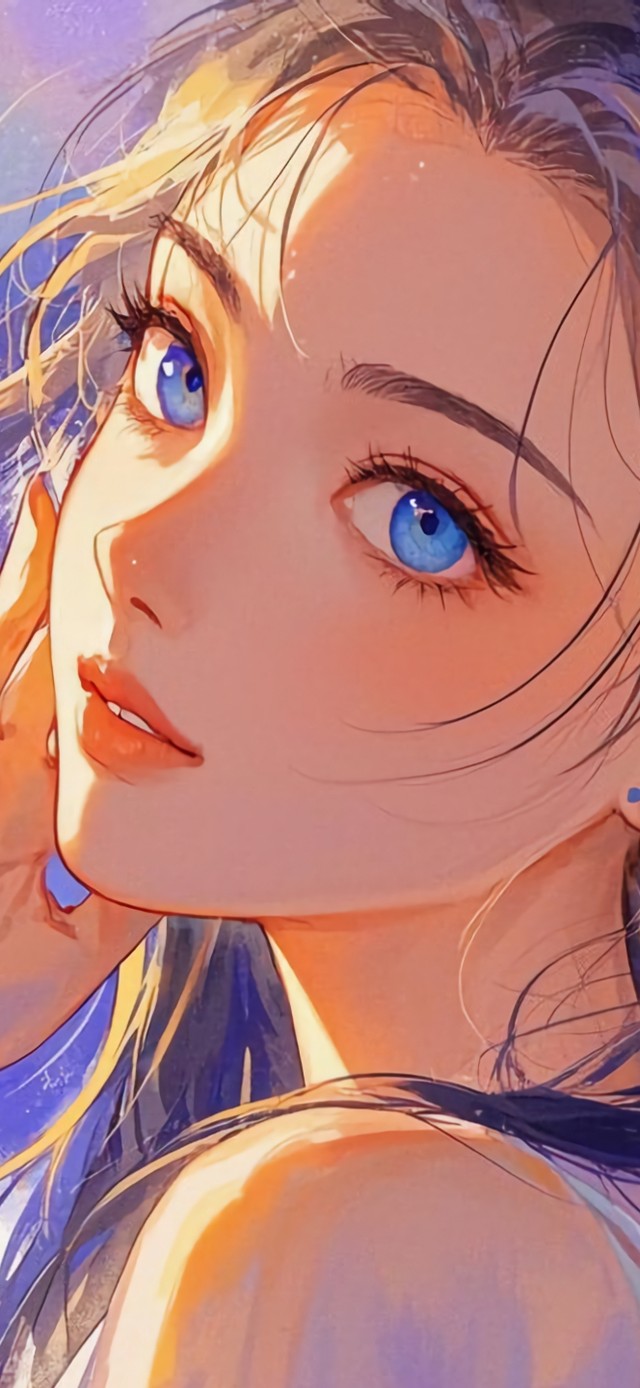 4K 紫发女神