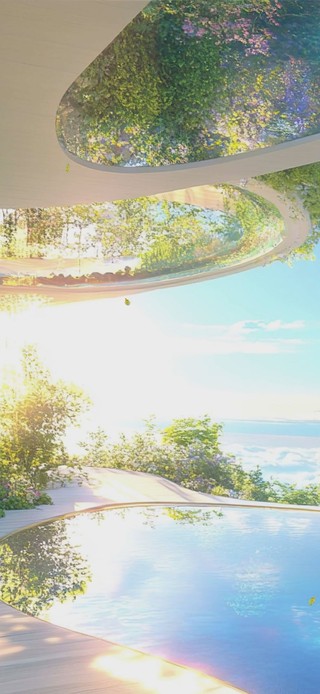 护眼绿景