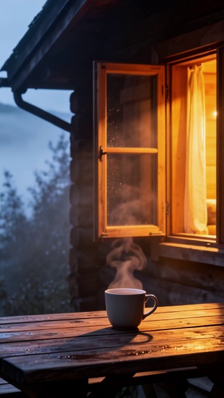 山间小屋