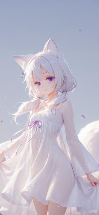 唯美薰衣草少女