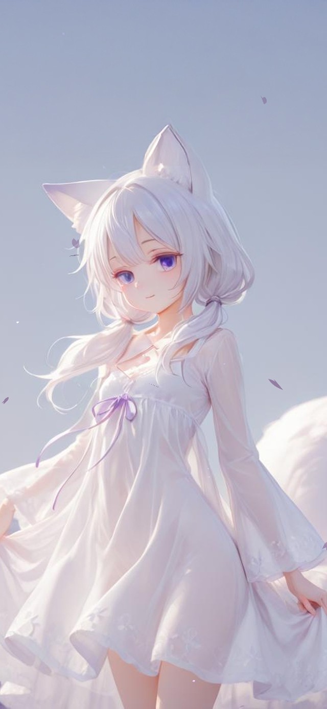 唯美薰衣草少女