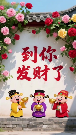 到你发财了