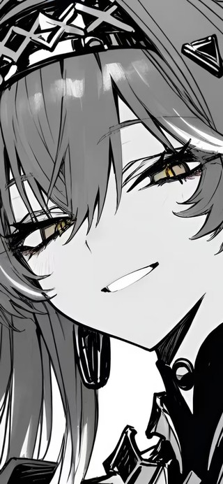 露帕-黑白少女