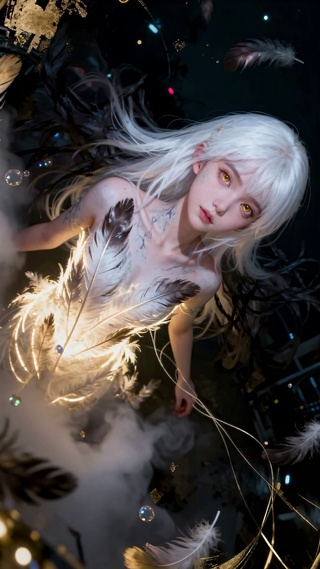 幻羽秘境的暗夜灵姬美女